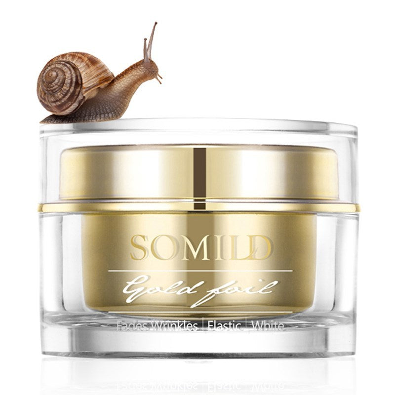 24K Gold Schneckencreme – Feuchtigkeitsspendende Anti-Aging Hautpflege