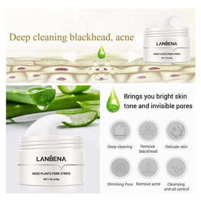 2 x LANBENA Nose Pore Strips - Blackhead & Acne Remover