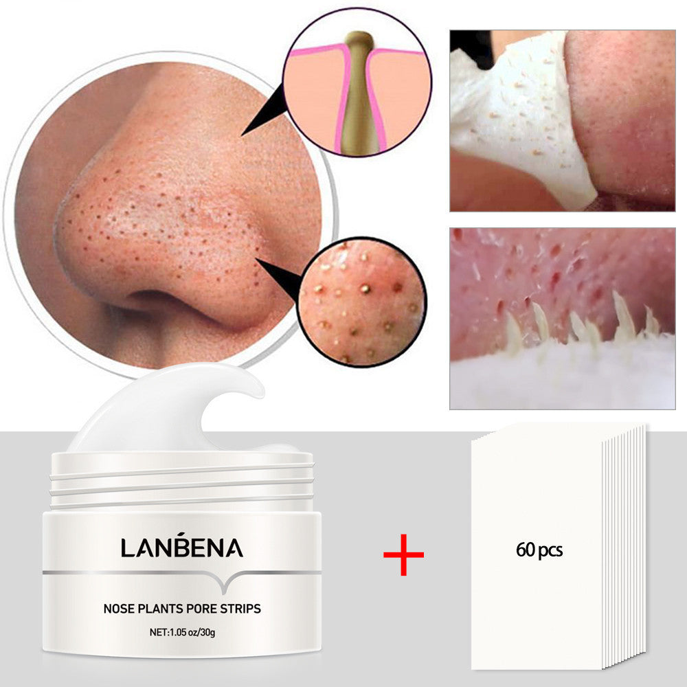 2 x LANBENA Nose Pore Strips - Blackhead & Acne Remover