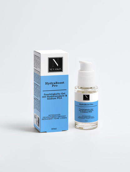 HydraBoost Pro - Feuchtigkeits-Gel mit Hyaluronsäure & Sodium PCA