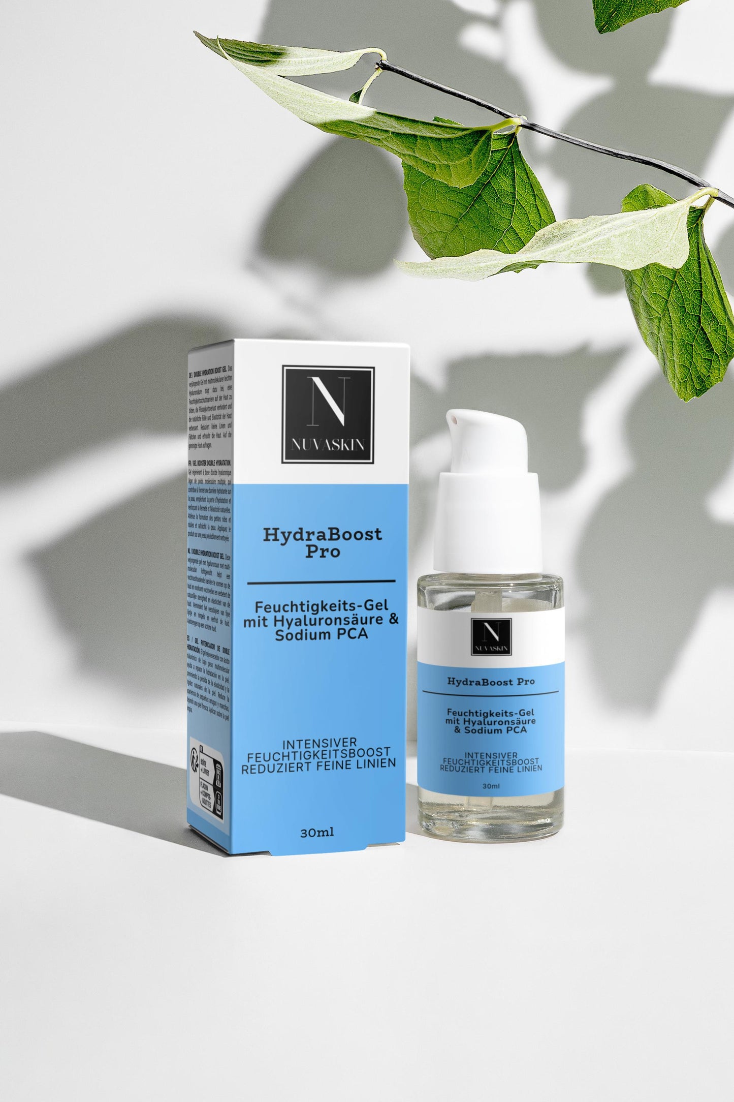 HydraBoost Pro - Feuchtigkeits-Gel mit Hyaluronsäure & Sodium PCA